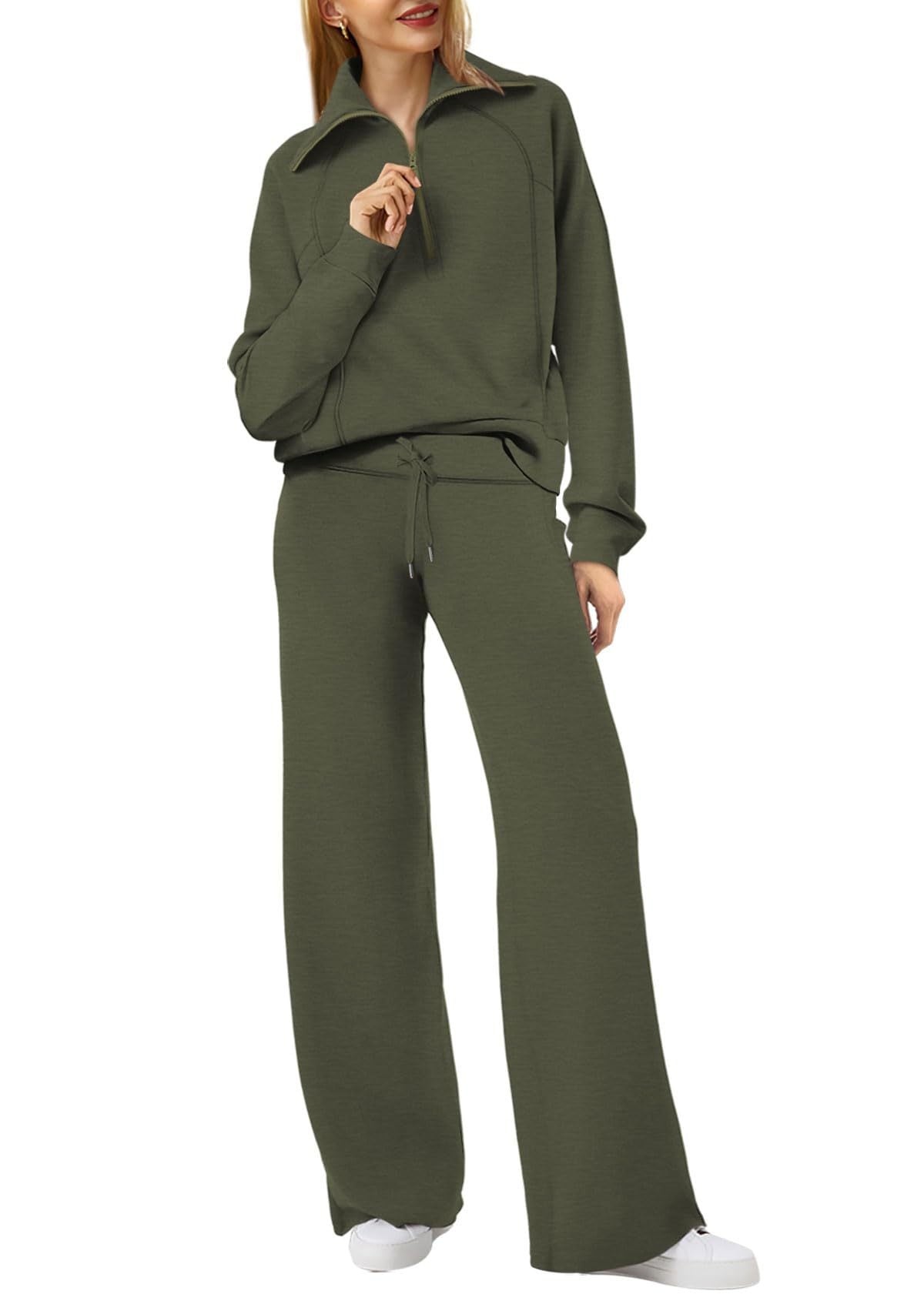 ⏰Hot Sale-Women's 2 Piece Casual Outfits Sweatsuit SeT