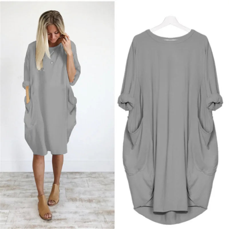 Emma - Comfortable loose dress