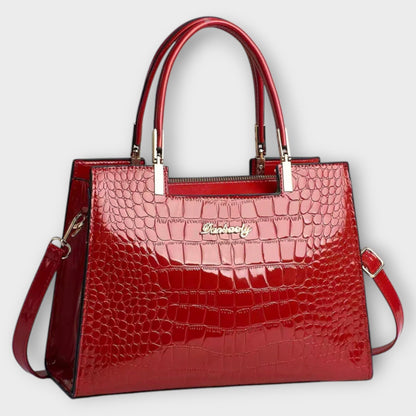 Danbaoly™ Glossy Croc Handbag