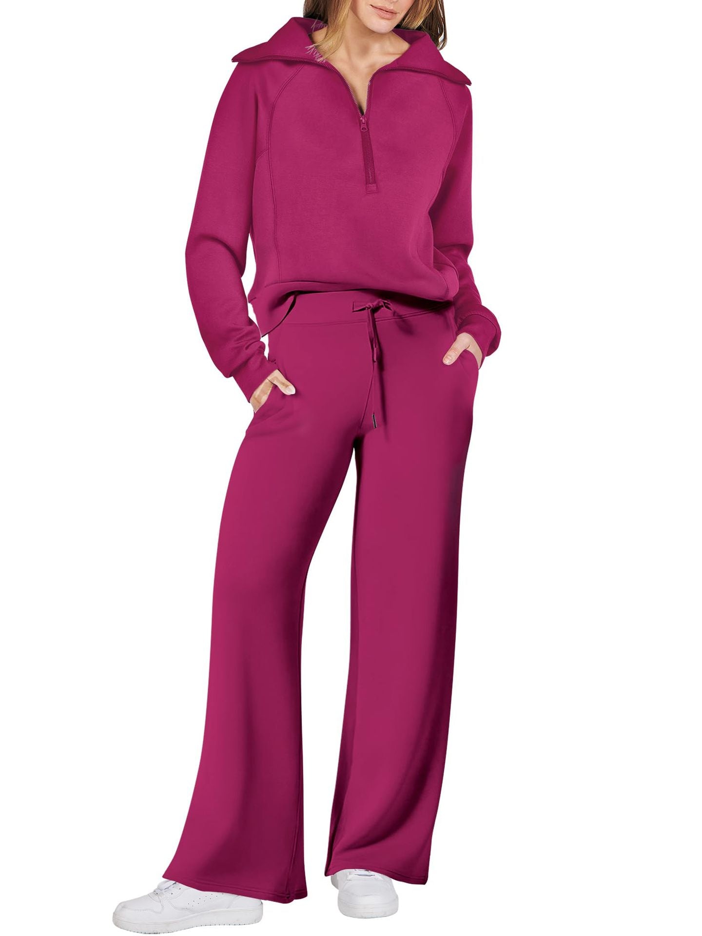 ⏰Hot Sale-Women's 2 Piece Casual Outfits Sweatsuit SeT