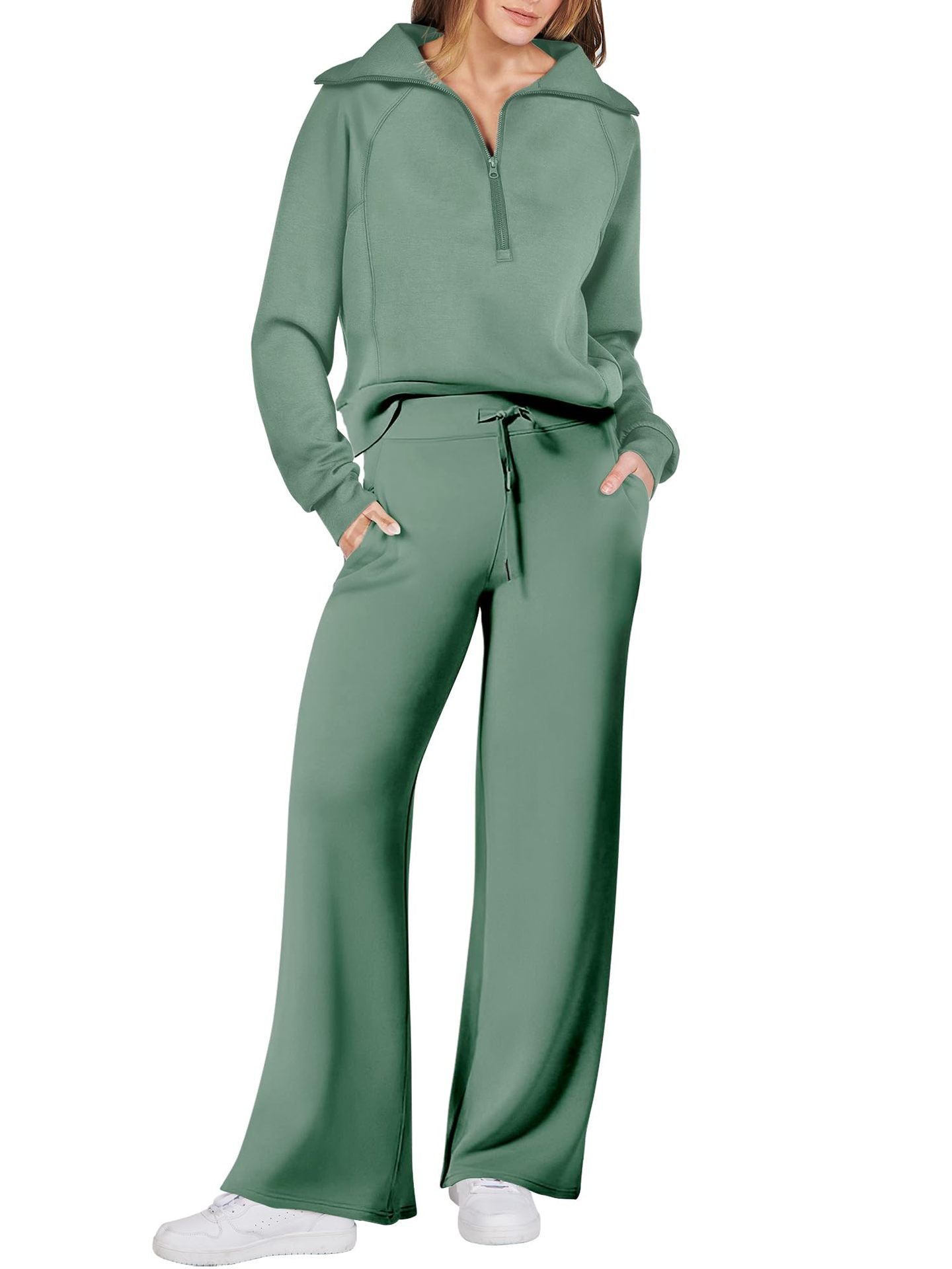 ⏰Hot Sale-Women's 2 Piece Casual Outfits Sweatsuit SeT