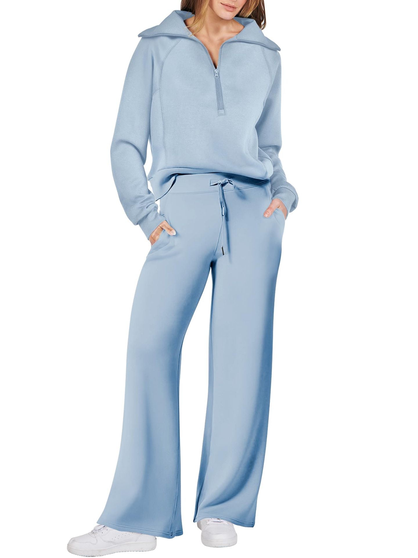 ⏰Hot Sale-Women's 2 Piece Casual Outfits Sweatsuit SeT