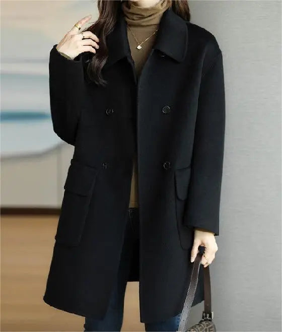 Alana – Elegant Wool Coat