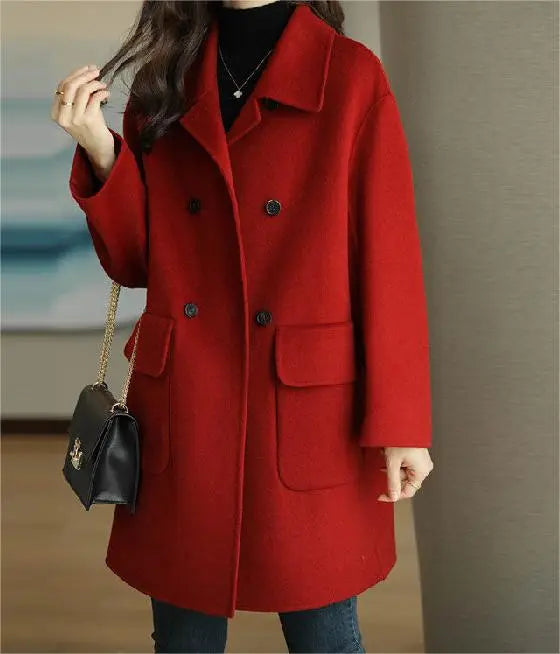 Alana – Elegant Wool Coat