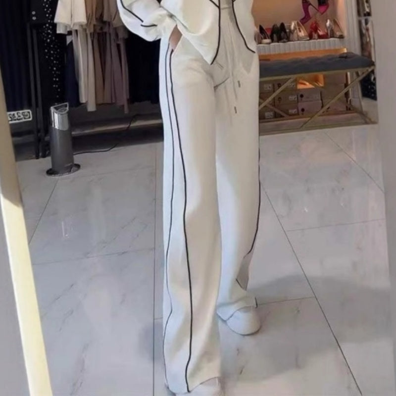 TR-Tracksuit with Wide-Leg Pants